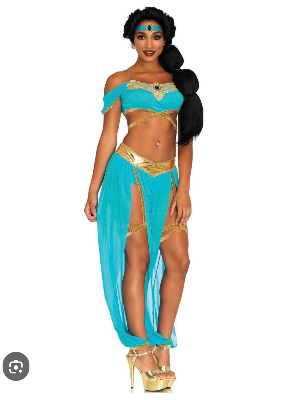 Princess Jasmine Halloween costume size XXS